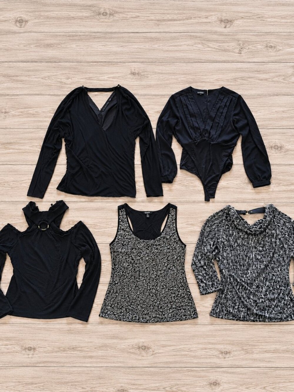 Women’s XL Dressy Tops Bundle Bebe Michael Kors Venus Rock & Republic 5 Pc
